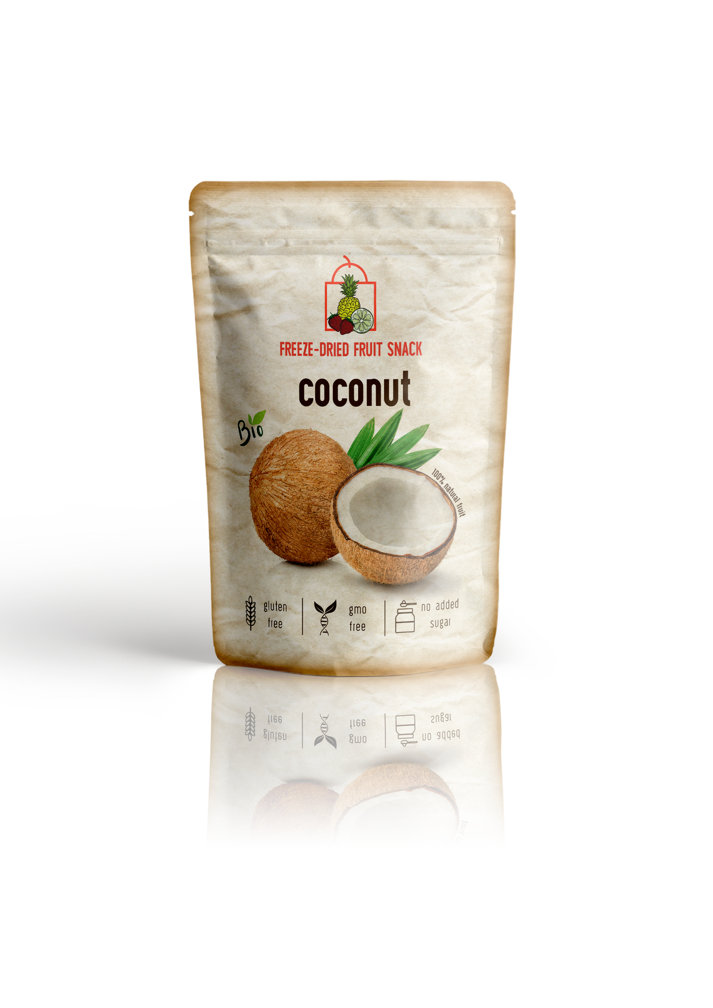 Freeze-Dried Organic Coconut Snack by The Rotten Fruit Box