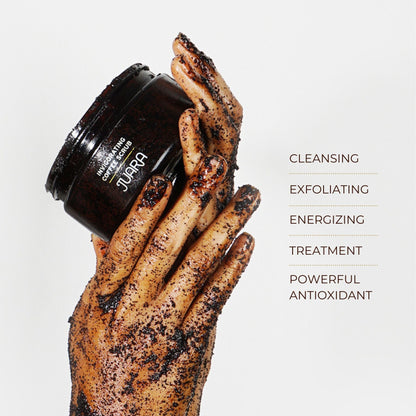 Invigorating Coffee Treatment - Exfoliating Scrub, 8 oz by JUARA Skincare