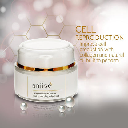 Collagen Facial Mask with Hibiscus by Aniise