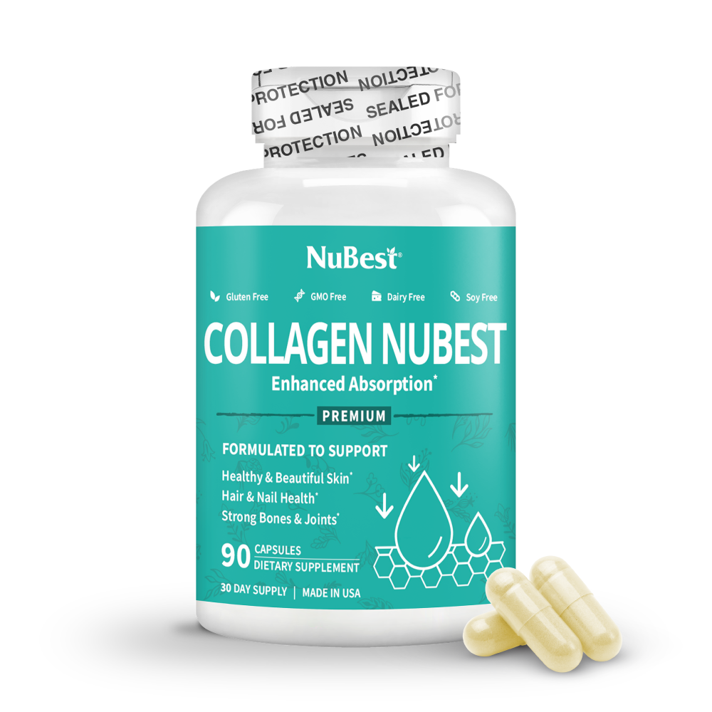 Collagen NuBest, Healthy Skin, Hair & Nails, 90 Capsules by NuBest Nutrition®