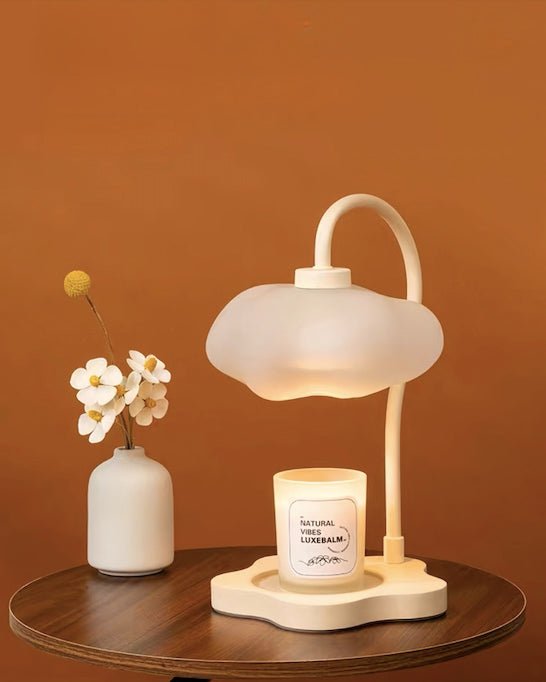 Cute Unique Cloud Candle Warmer Lamp With Timer For Large Candles