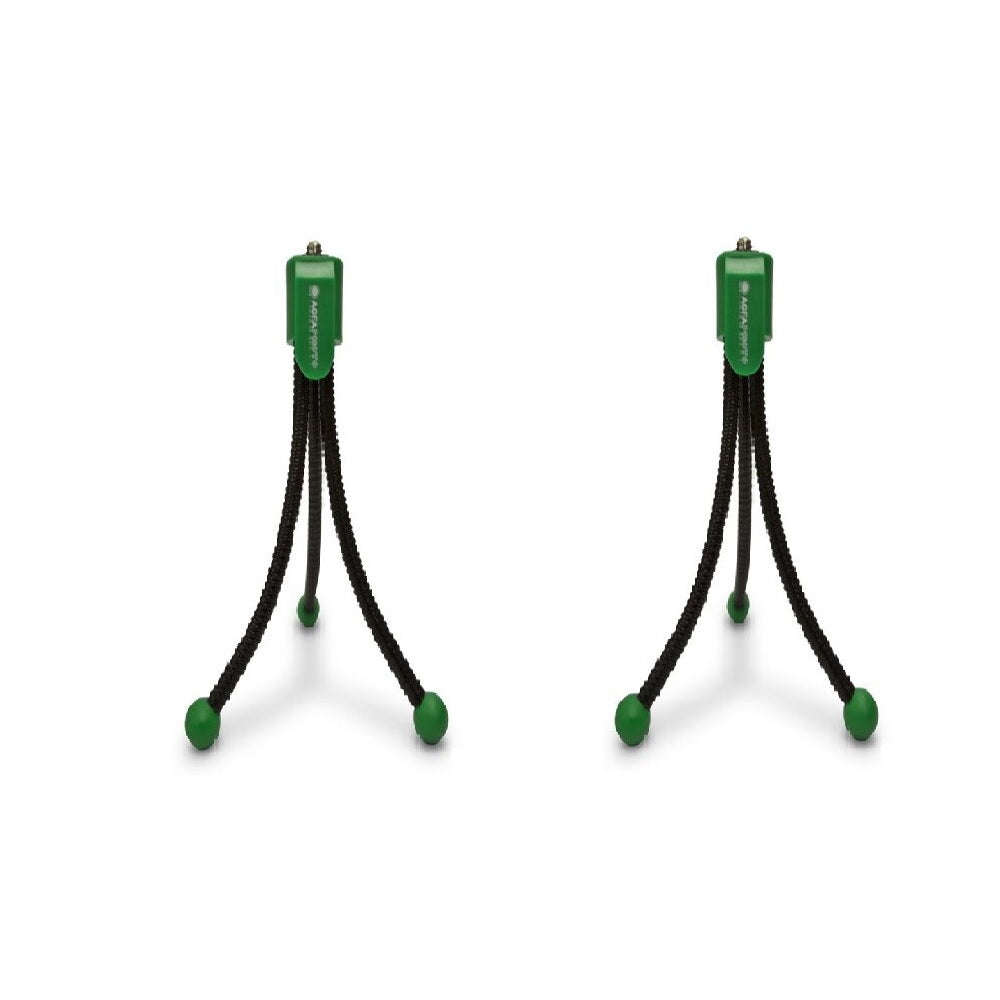 Agfa 5" Flexible Tabletop Tripod GREEN (Pack of Two)