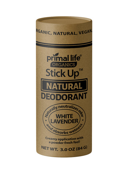 Deodorant 3 oz Stick Up (3 Month) by Primal Life Organics