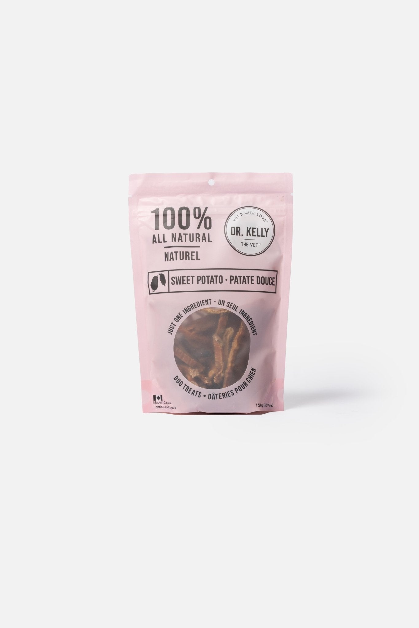 Dr. Kelly The Vet 100% Natural Dog Treats - Sweet Potato