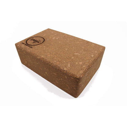 100% Cork Yoga & Pilates Block by Jupiter Gear