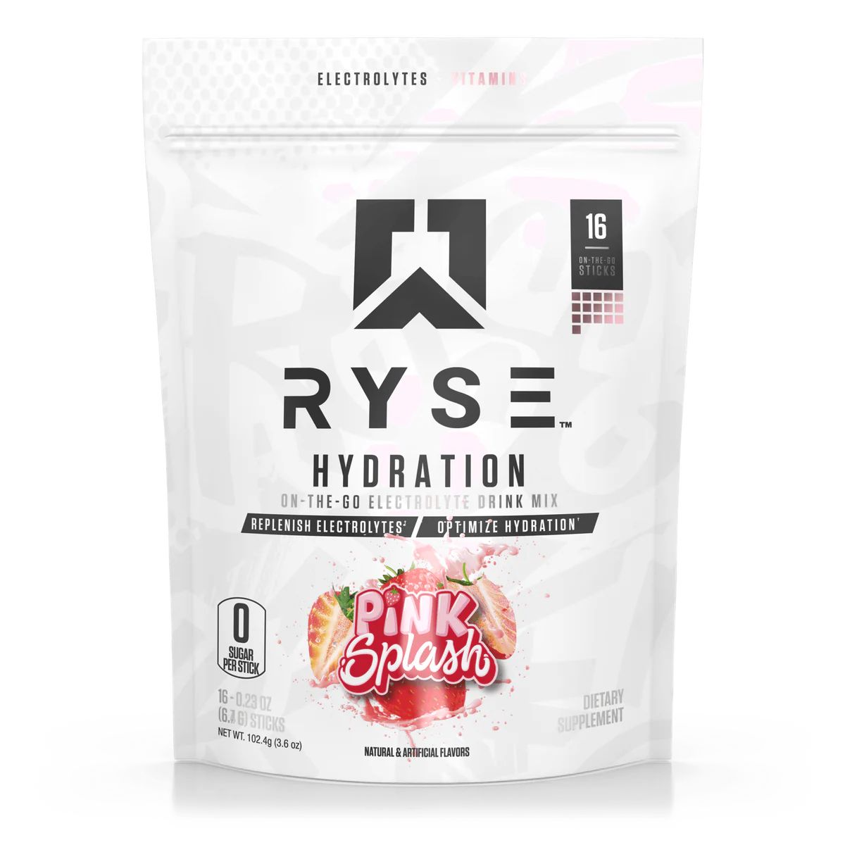 RYSE Core Hydration Sticks