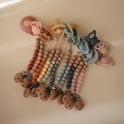 Silicone Pacifier Clip | Eva