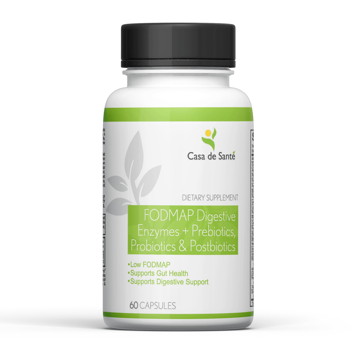 Metabolic Support Low FODMAP Digestive Enzymes with Probiotics - Physician-Formulated Gut Health Supplement