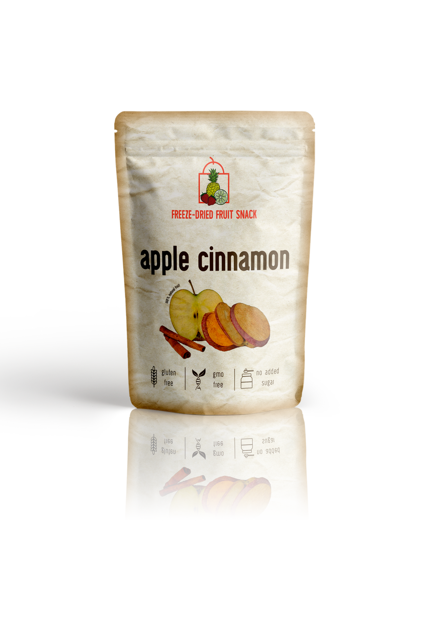 Freeze Dried Apple Cinnamon Snack by The Rotten Fruit Box