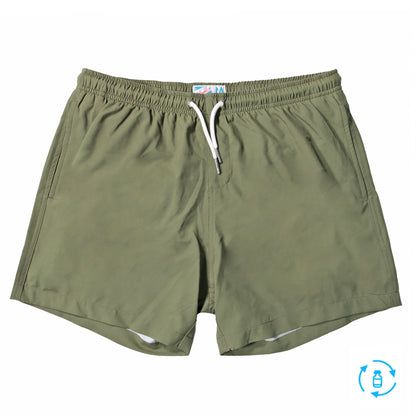 Green - 5" Swim Trunks by Bermies