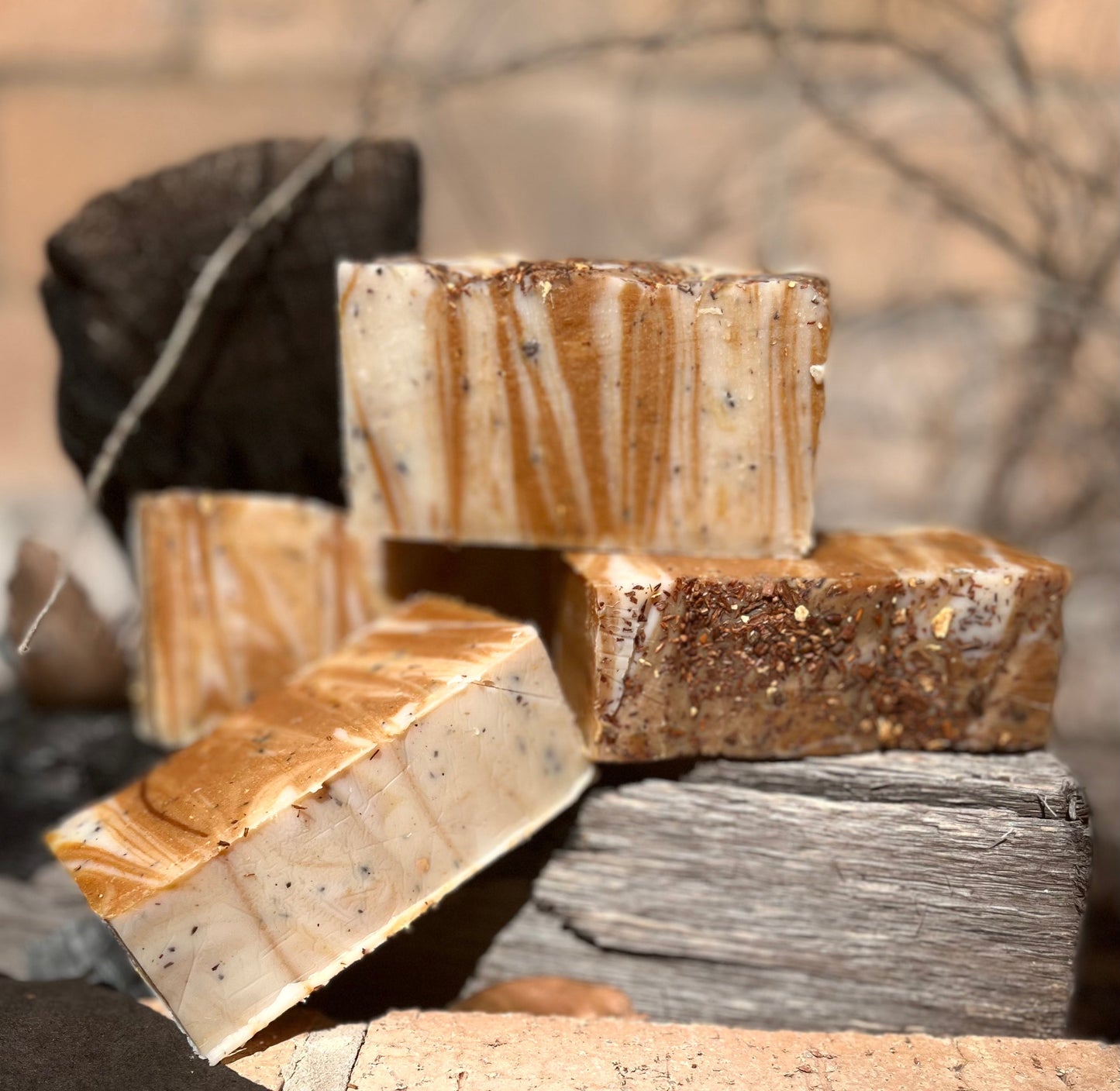 Campfire and Fireflies Organic Handmade Soap