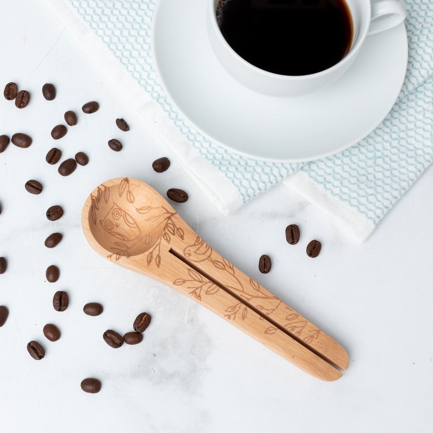 Nature Coffee Scoop & Clip