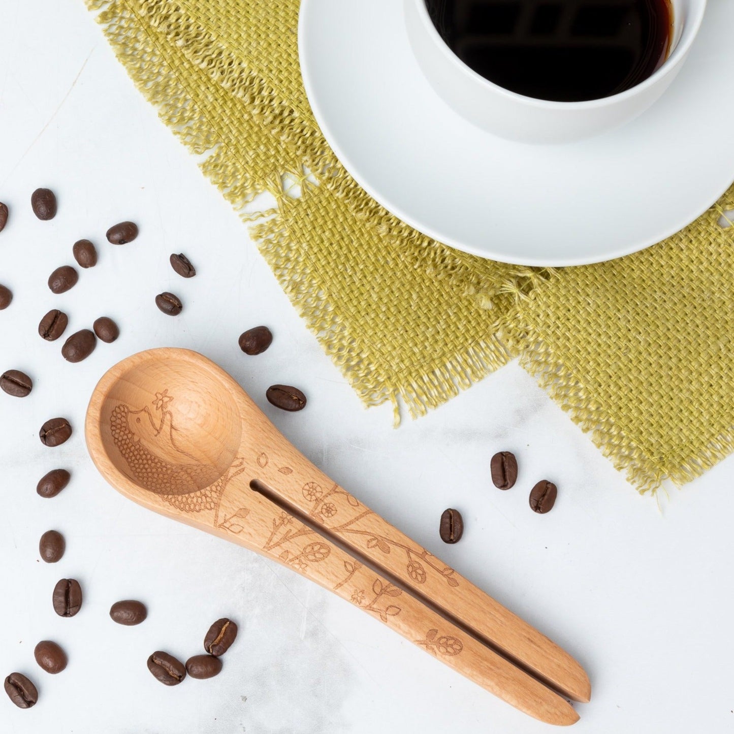 Woodland Coffee Scoop & Clip