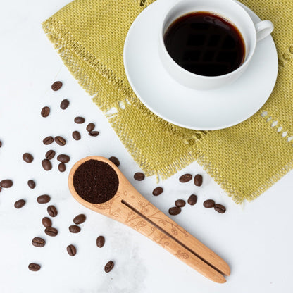 Woodland Coffee Scoop & Clip