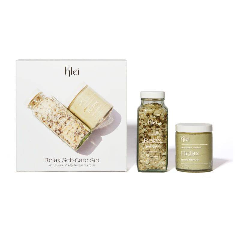 Relax Lavender Soak & Scrub Self-Care Gift Set