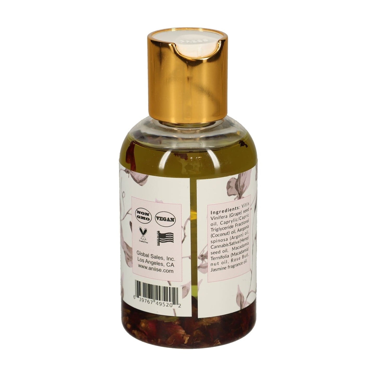 Natural Luxurious Rose Petal Body Oil by Aniise