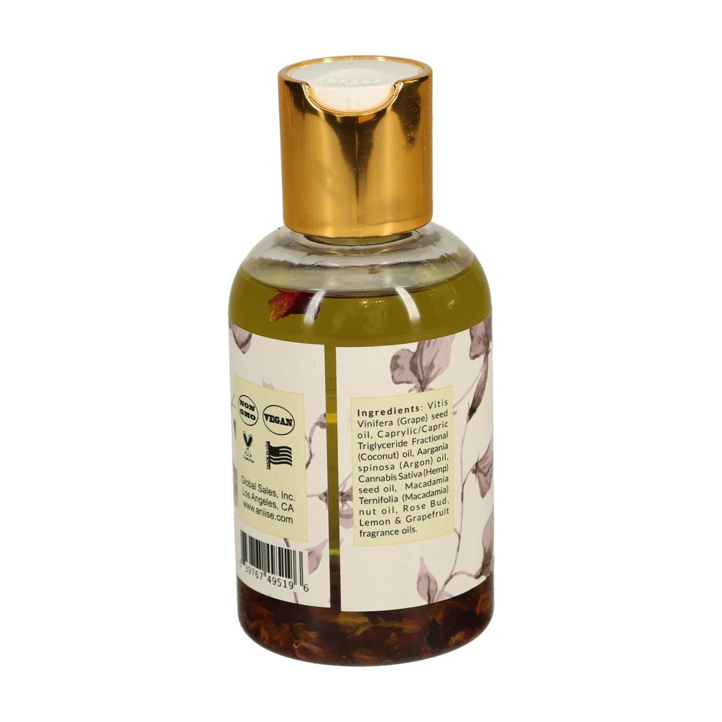 Natural Luxurious Rose Petal Body Oil by Aniise