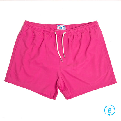 Magenta Blue Pocket - 3.5" Swim Trunks by Bermies