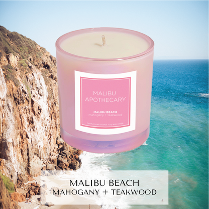 Iridescent Pink Candle