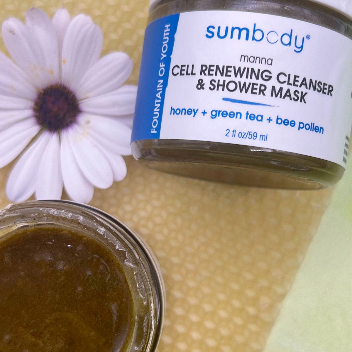 Manna Cell-Renewing Cleanser & Shower Mask by Sumbody Skincare