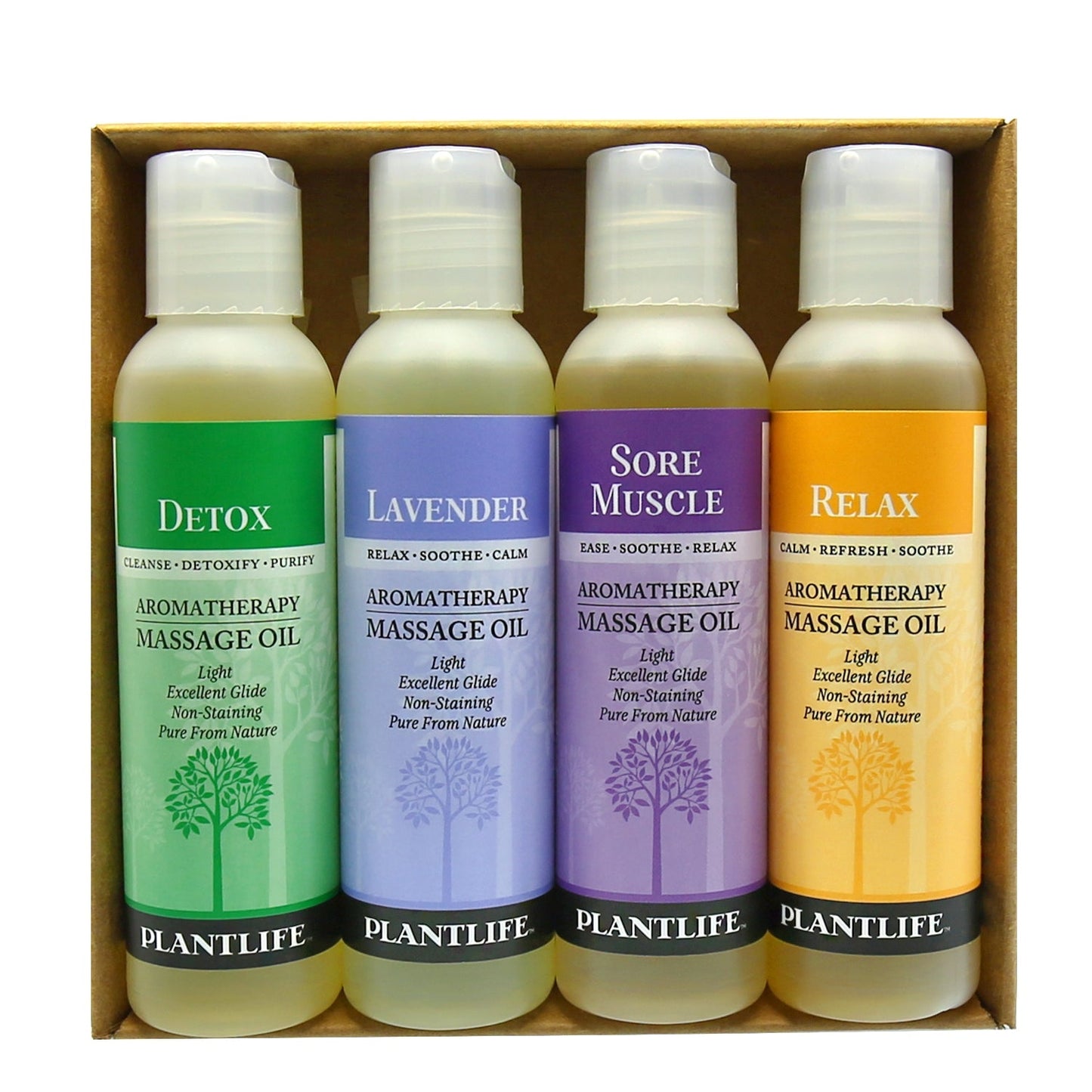 Massage Oil 4 Pack