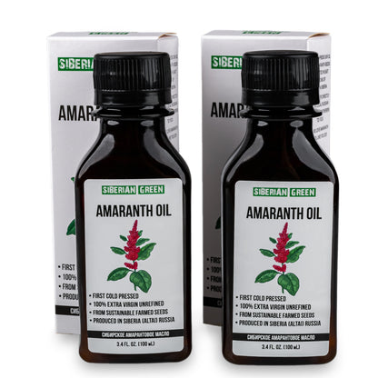 Amaranth Seed Oil 100 ml - Extra Virgin, Cold-Pressed, Premium Quality