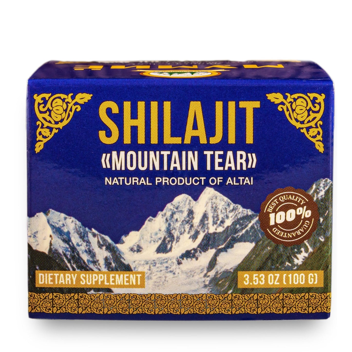 Siberian "Mountain Tear" Pure Premium Shilajit Mumijo Resin – 100g