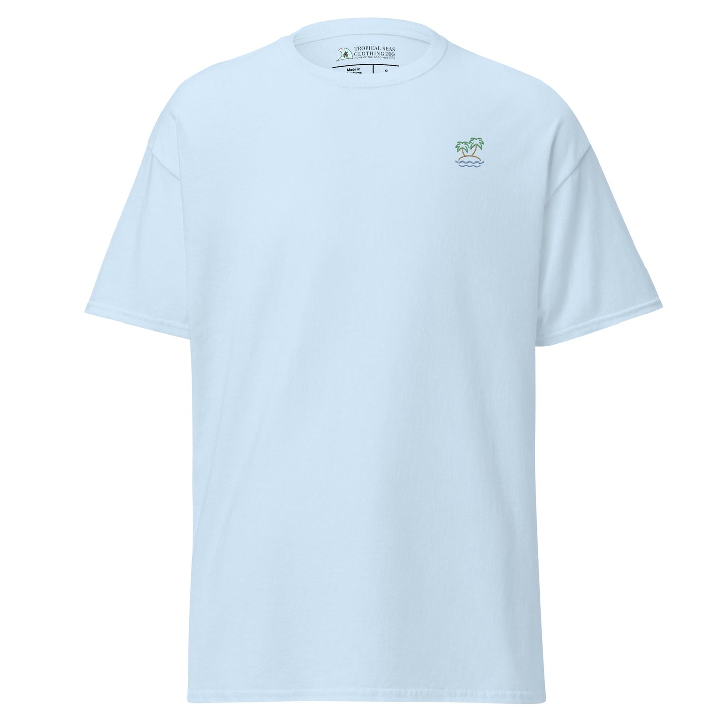 Embroidered Beach and Chill Classic Tee