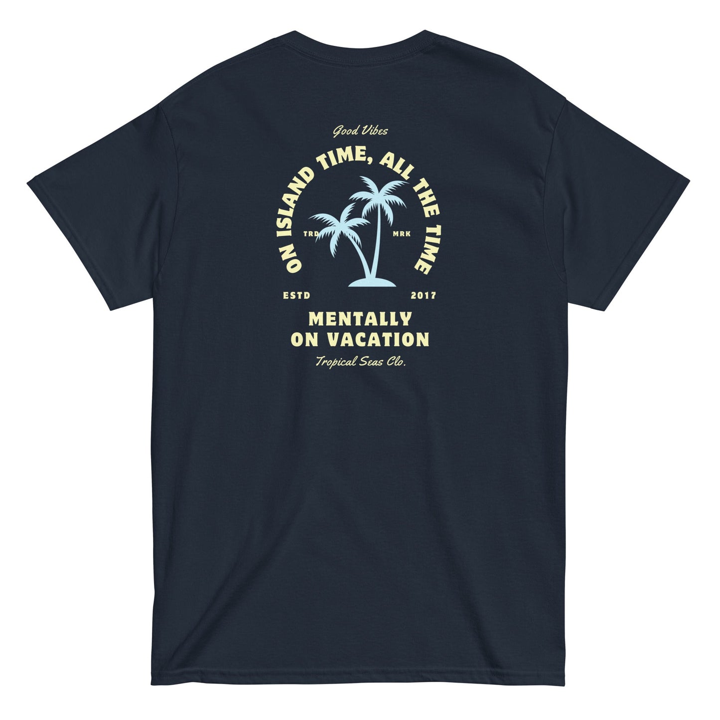 Men's Mental Beach Vacation classic tee