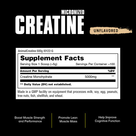 Animal Micronized Creatine