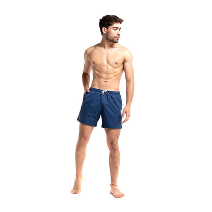 Navy - 5" Swim Trunks by Bermies