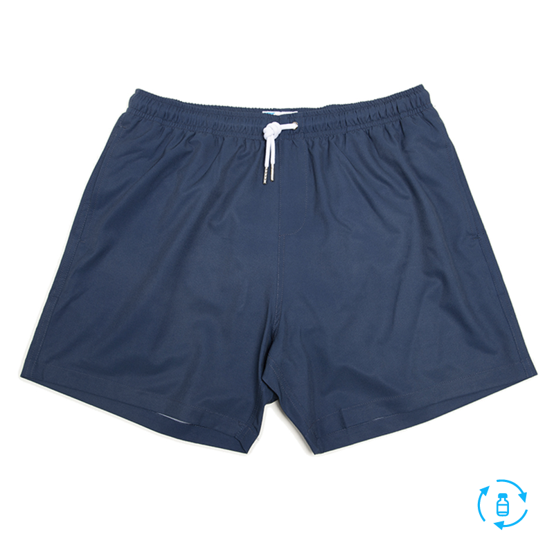 Navy - 5" Swim Trunks by Bermies