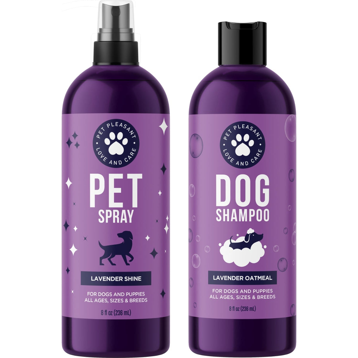 Pet Shampoo & Spray Set