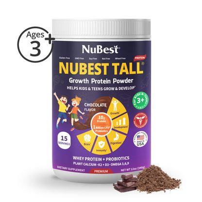 NuBest Tall Protein, Chocolate Shake, 15 servings by NuBest Nutrition®