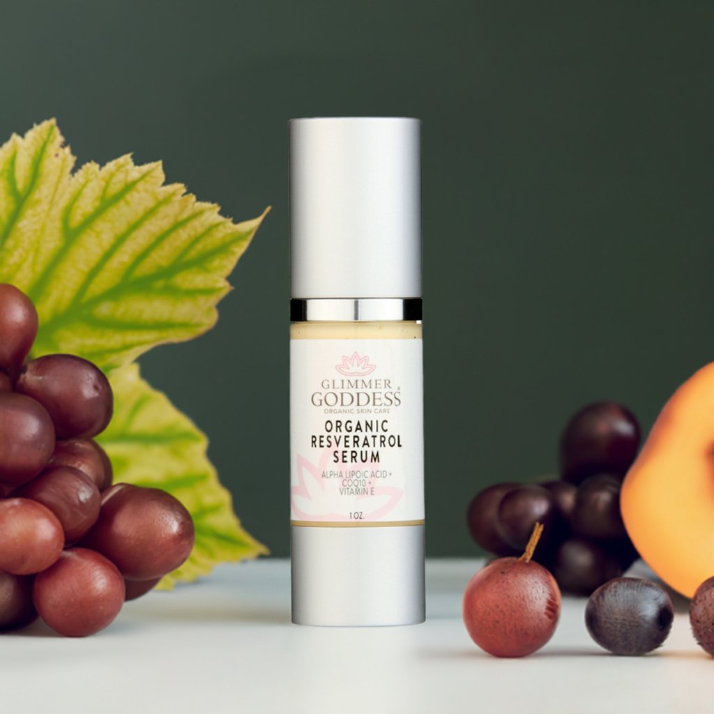 Organic Resveratrol Instant Firming Serum - Visibly Smooths Fine Lines