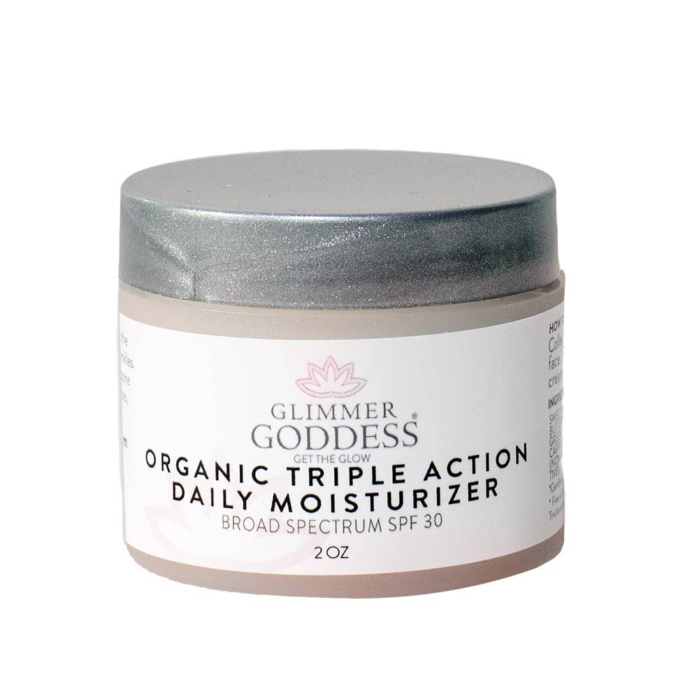 Triple Action Daily Organic Face Moisturizer