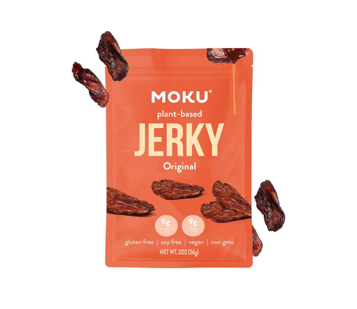 Original Mushroom Jerky by Moku Foods