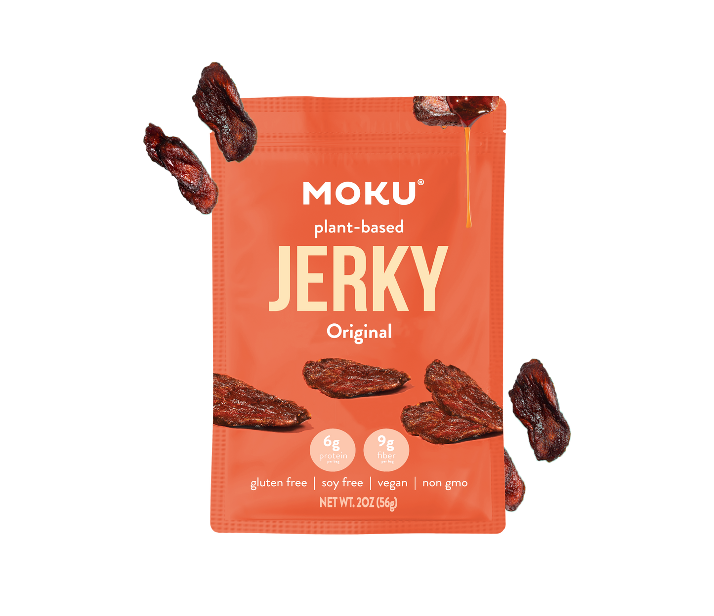 Original Mushroom Jerky by Moku Foods