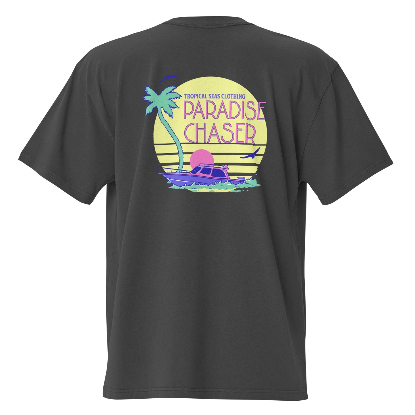 Oversized Paradise Chaser faded t-shirt