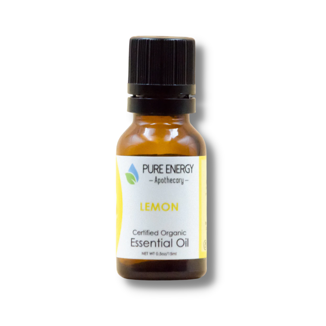 Essential Oil - Lemon 15ml (0.5oz) by Pure Energy Apothecary