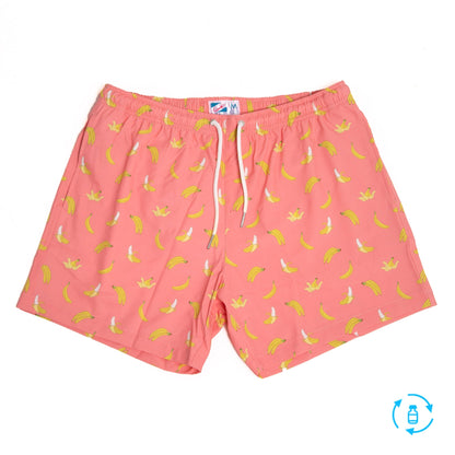 Pink Banana - 5" Swim Trunks by Bermies