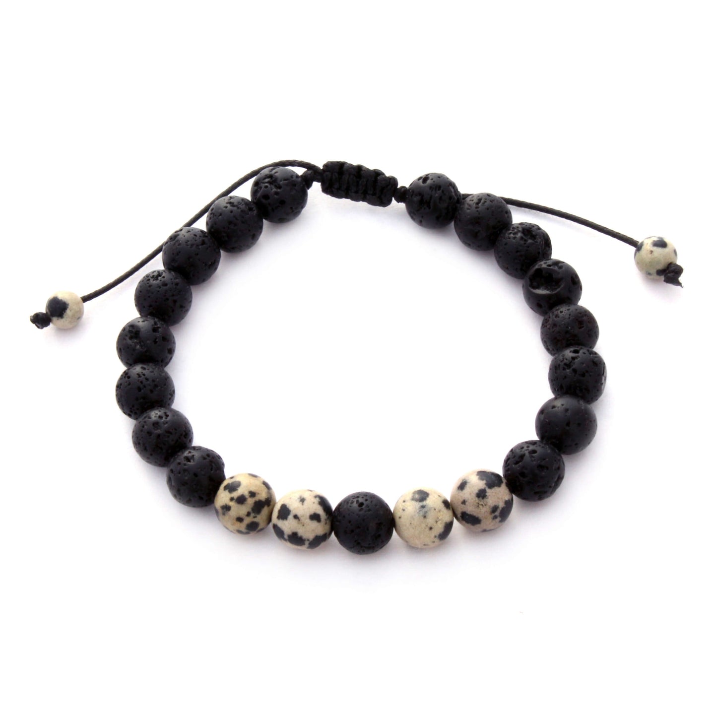 Dalmatian Jasper Aromatherapy Bracelet