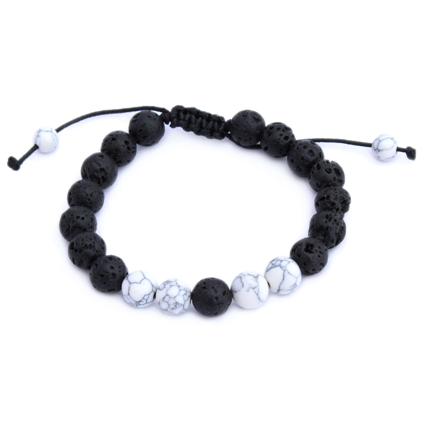 White Howlite Aromatherapy Bracelet