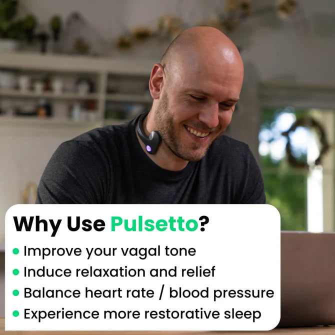 Pulsetto vagus nerve stimulation device