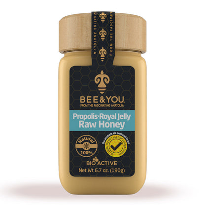 Organic Royal Jelly+Propolis+Raw Honey Mix Superfood