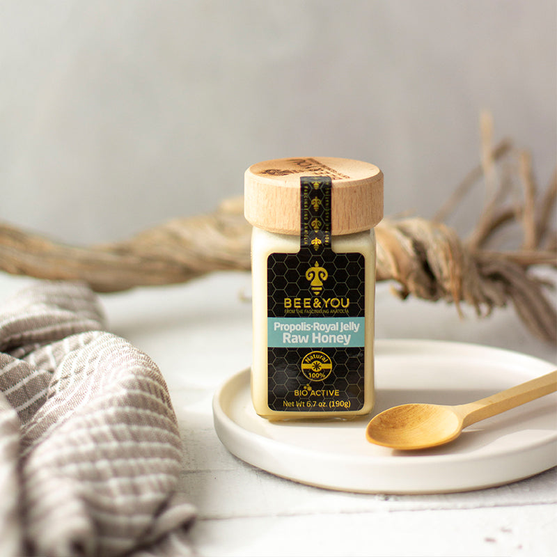 Organic Royal Jelly+Propolis+Raw Honey Mix Superfood