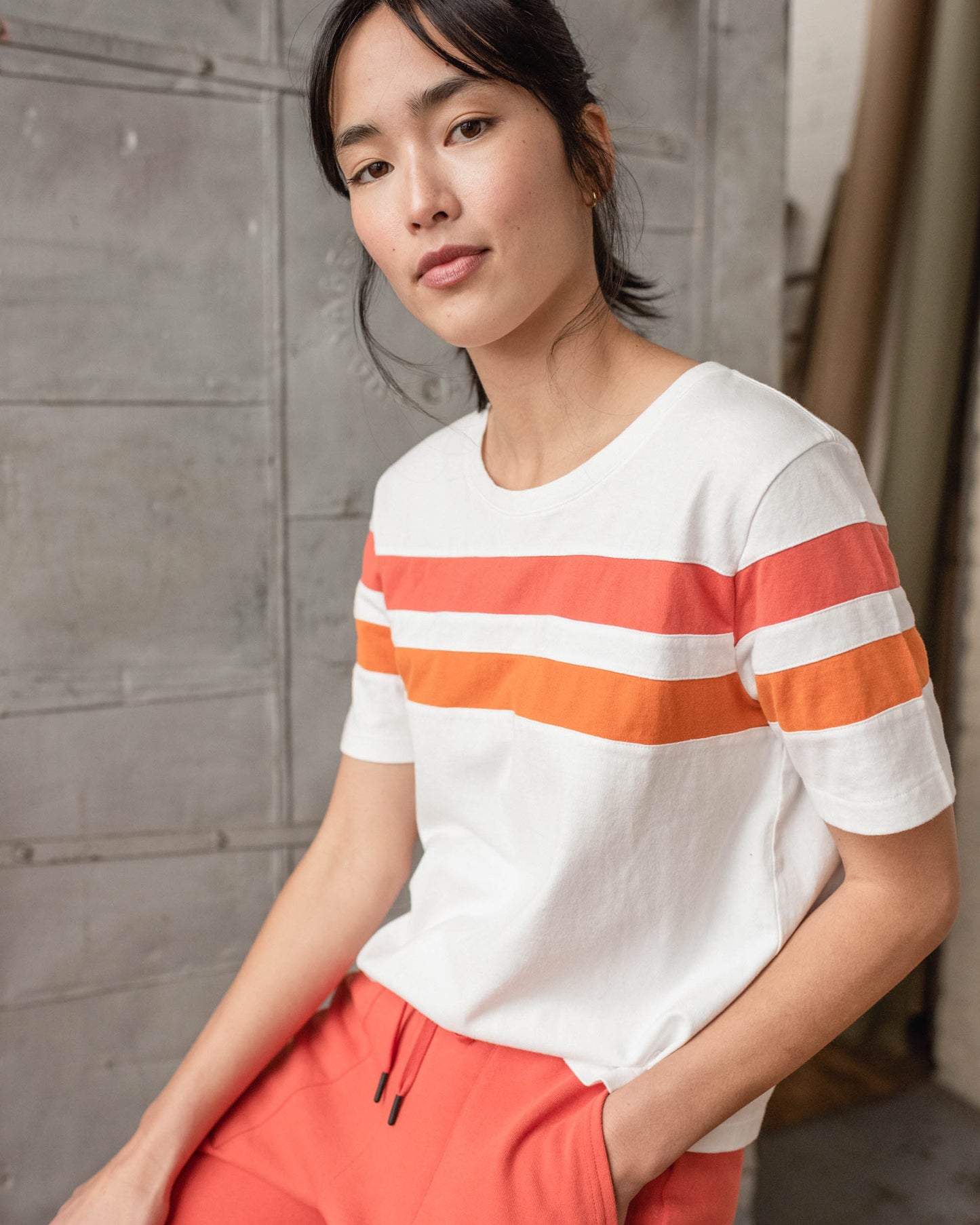 Organic Scoop Neck Cropped Tee by United By Blue