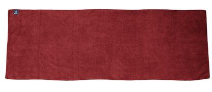 Biospired Asana XL Hot Yoga Towel, Red by The Everplush Company