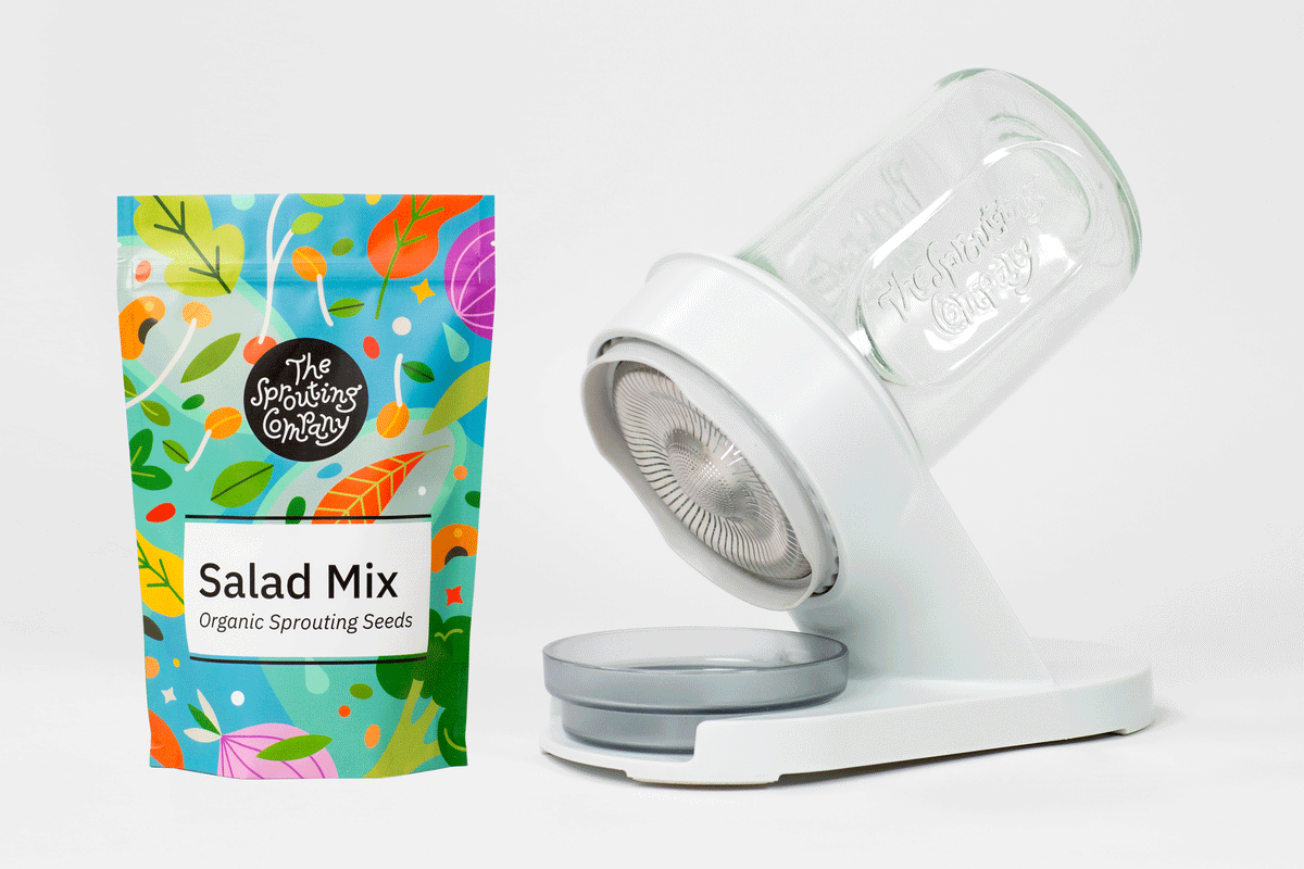 Starter Kit: Salad Mix 8oz & Sprout Book