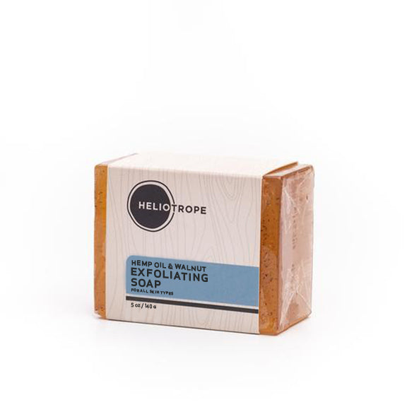 Hemp Oil & Walnut Exfoliating Soap by Heliotrope San Francisco